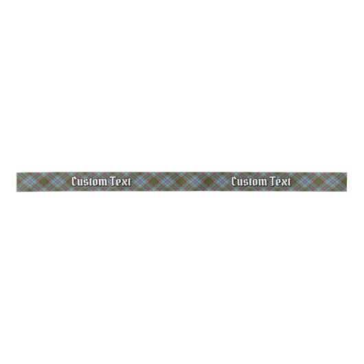 Clan Anderson Tartan Satin Ribbon Satijnen Lint (Voorkant)