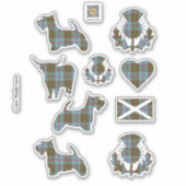 Clan Anderson Tartan Sticker (Voorkant)