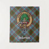Clan Anderson Tartan Tapestry Wandkleed (Voorkant)