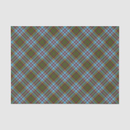 Clan Anderson Tartan Tissue Paper Tissuepapier (Voorkant)