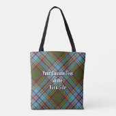 Clan Anderson Tartan Tote Bag (Achterkant)