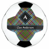 Clan Anderson Tartan Voetbal (Voorkant)
