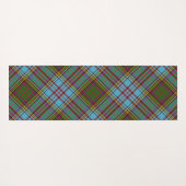 Clan Anderson Tartan Yoga Mat (Achterkant (horizontaal))