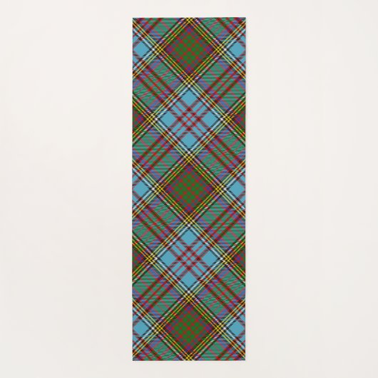 Clan Anderson Tartan Yoga Mat (Achterkant)