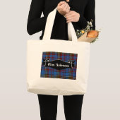 Clan Anderson vaandel Grote Tote Bag (Voorkant (product))