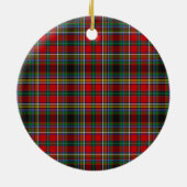 Clan Anderson Van Arbrake Tartan Keramisch Ornament (Achterkant)