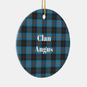 Clan Angus Ancient Tartan Keramisch Ornament (Rechts)