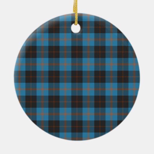 Clan Angus Ancient Tartan Keramisch Ornament (Achterkant)