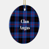 Clan Angus Modern Tartan Keramisch Ornament (Rechts)