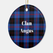 Clan Angus Modern Tartan Keramisch Ornament (Links)