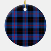 Clan Angus Modern Tartan Keramisch Ornament (Achterkant)