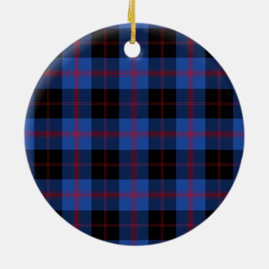 Clan Angus Modern Tartan Keramisch Ornament (Achterkant)