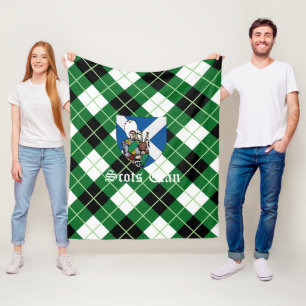 Clan Argyle Diagonaal Diamant Tartan Schotse Ruit Fleece Deken