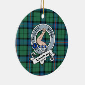 Clan Armstrong Ancient Badge Pset Keramisch Ornament (Rechts)