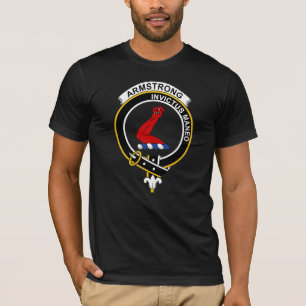 Clan Armstrong Badge en Logo T-shirt