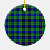 Clan Armstrong Badge Tartan Pset Keramisch Ornament (Achterkant)