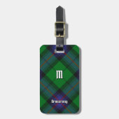 Clan Armstrong Bagagelabel Tartan (Voorkant verticaal)
