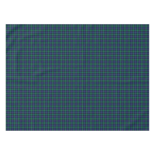Clan Armstrong Blauw en Groen Schots Tartan Tafelkleed (Voorkant (Horizontaal))