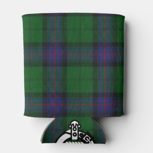 Clan Armstrong Crest Badge and Tartan Blikjeskoeler (Achterkant)