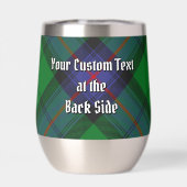 Clan Armstrong Crest over Tartan (Achterkant)