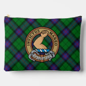 Clan Armstrong Crest over Tartan Etui (Voorkant)