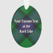 Clan Armstrong Crest over Tartan Ornament (achterkant)
