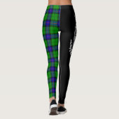 Clan Armstrong Crest & Tartan Leggings (Achterkant)