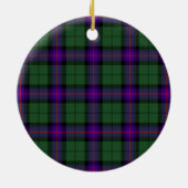 Clan Armstrong Modern Badge Tartan Pset Keramisch Ornament (Achterkant)