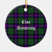 Clan Armstrong Modern Tartan Keramisch Ornament (Voorkant)