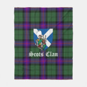 Clan Armstrong Modern Tartan Pset Fleece Deken (Voorkant)
