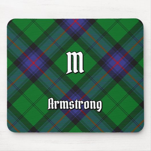 Clan Armstrong Muismat Tartan (Voorkant)
