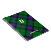 Clan Armstrong Notitieboek Tartan (Rechterzijde)