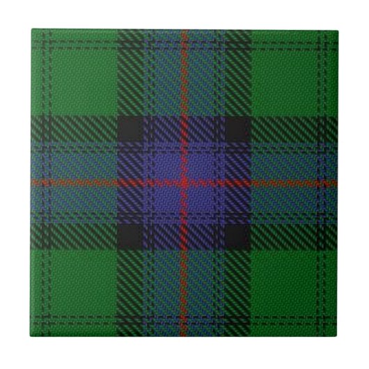 Clan Armstrong Scottish Expressions Tartan Tegeltje (Voorkant)