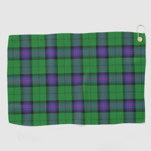 Clan Armstrong Scottish Tartan Golfhanddoek (Horizontaal)