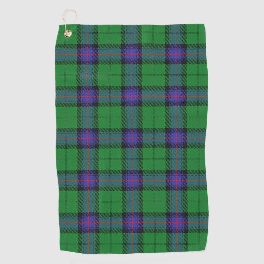 Clan Armstrong Scottish Tartan Golfhanddoek (Voorkant)