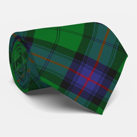 Clan Armstrong Stropdas Tartan (Opgerold)