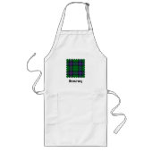 Clan Armstrong Tartan Apron Lang Schort (Voorkant)