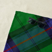 Clan Armstrong Tartan Beach Towel Strandlaken (In situ)