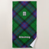 Clan Armstrong Tartan Beach Towel Strandlaken (Voorkant)