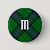 Clan Armstrong Tartan Button (Voorkant)