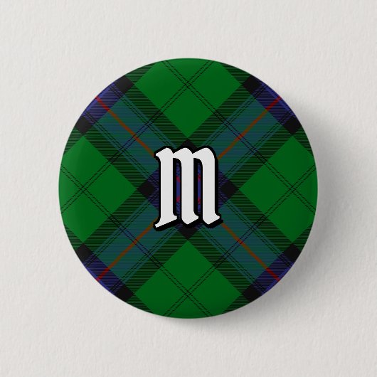 Clan Armstrong Tartan Button (Voorkant)