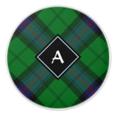 Clan Armstrong Tartan Ceramic Knob Keramische Knop (Voorkant)