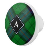 Clan Armstrong Tartan Ceramic Knob Keramische Knop (Rechts)