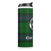 Clan Armstrong Tartan & Crest Badge Thermosbeker (Gedraaid links)
