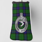 Clan Armstrong Tartan Crest  Golfheadcover (Draai 90)