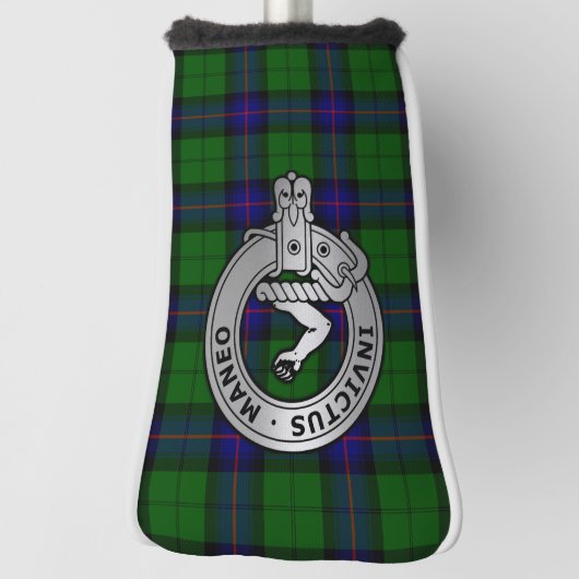 Clan Armstrong Tartan Crest  Golfheadcover (Draai 90)