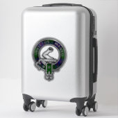 Clan Armstrong Tartan Crest Sticker (Koffer)