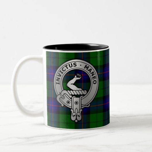 Clan Armstrong Tartan Crest Tweekleurige Koffiemok (Links)