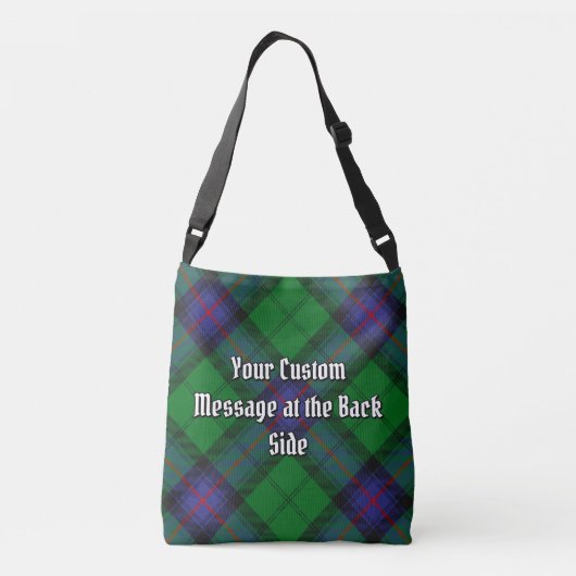 Clan Armstrong Tartan Crossbody Tas (Achterkant)