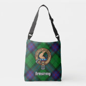 Clan Armstrong Tartan Crossbody Tas (Voorkant)